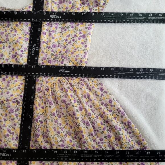 Bardot Marlie‎ Ditsy Floral Milkmaid Dress White XXL - Picture 7 of 8